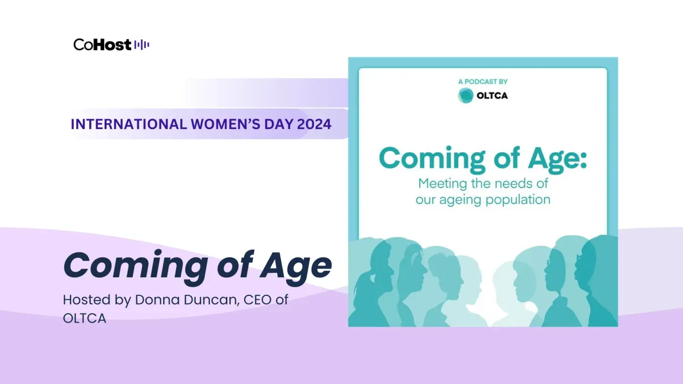 Donna Duncan, CEO and host of OLTCA's Coming of Age.