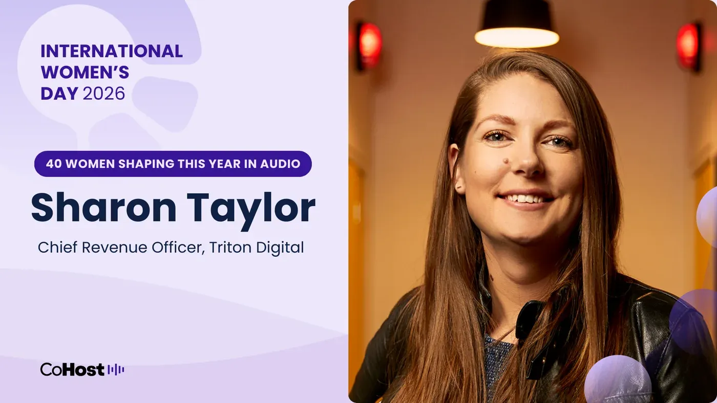Sharon Taylor, chief revenue officer at Triton Digital.