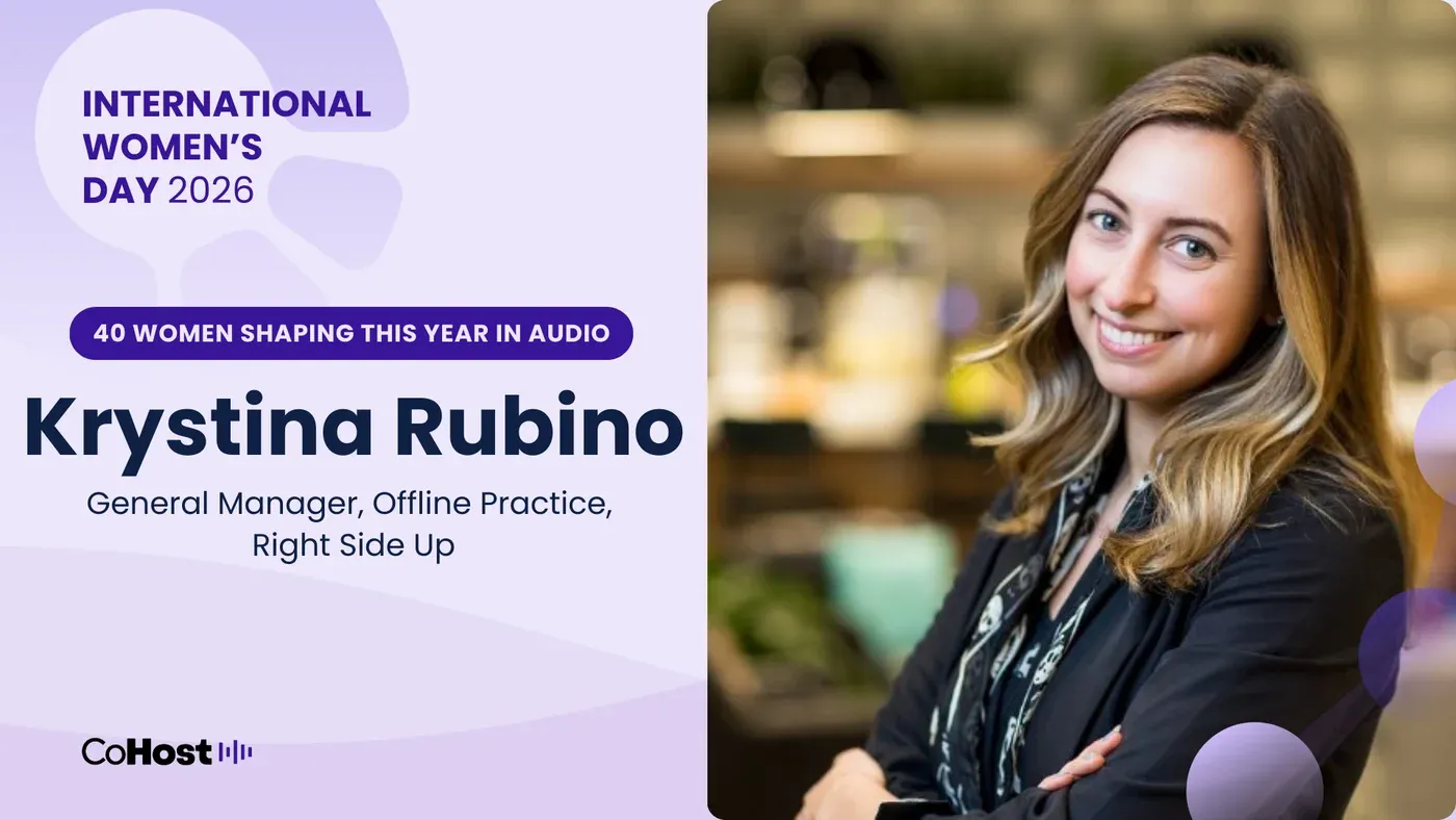Krystina Rubino, general manager of offline practice at Right Side Up.