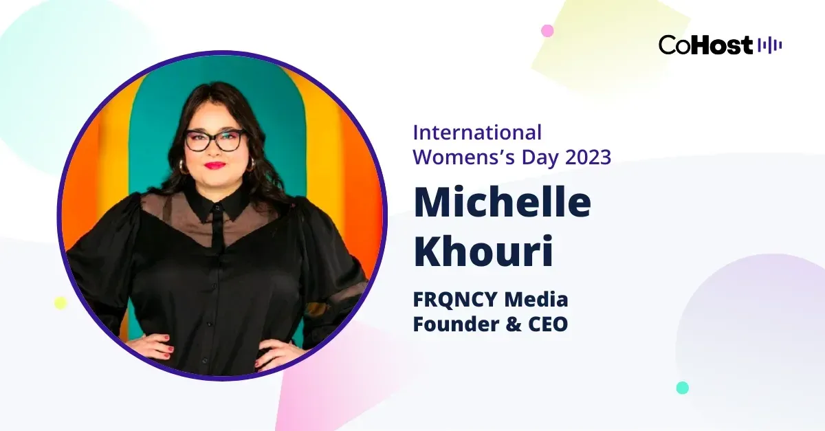 Michelle Khouri, founder and CEO of FRQNCY Media.
