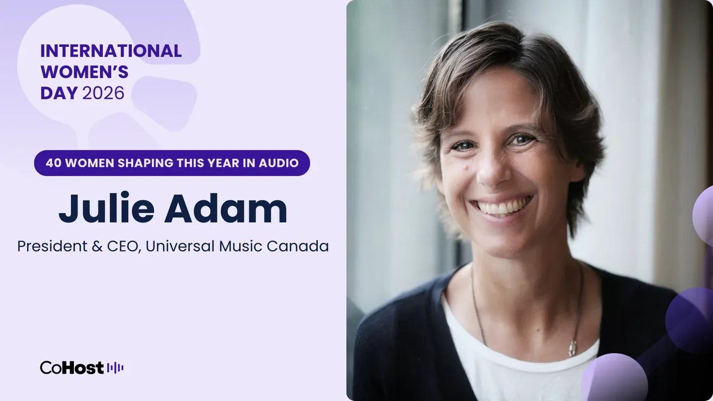 Julie Adam, president and CEO of Universal Music Canada.