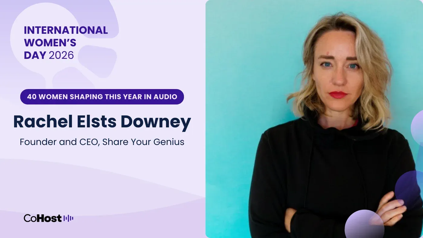 Rachel Elsts Downey, founder and CEO of Share Your Genius.